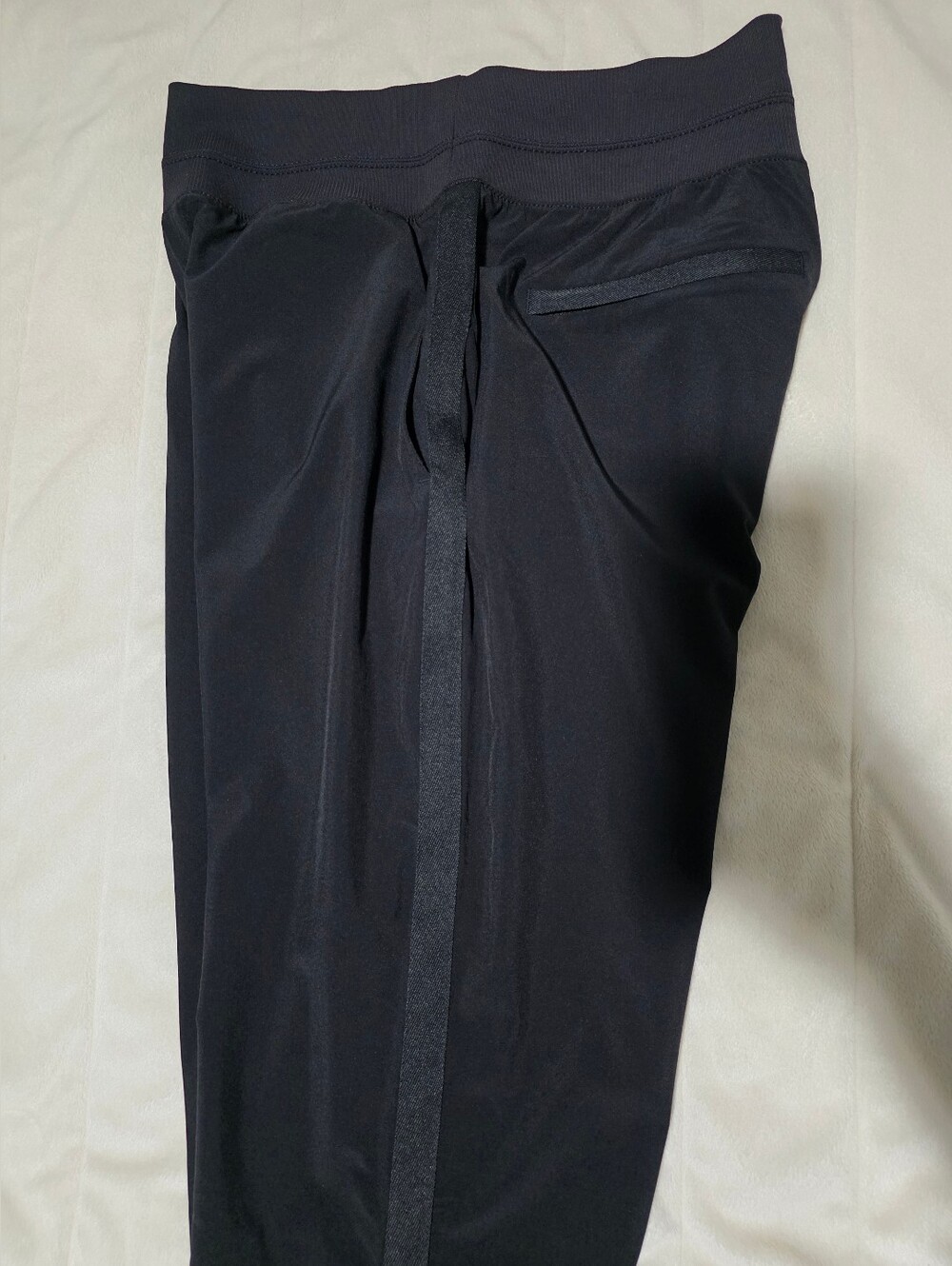 Athleta Black Staight Leg Track Pant - Size 6